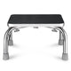 TheLAShop Chrome Steel Step Stool - 16"x13"x9" Image