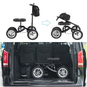 TheLAShop All Terrain Knee Walker Scooter Suspension Brake Basket Image