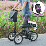 TheLAShop All Terrain Knee Walker Scooter Suspension Brake Basket Image