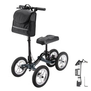 TheLAShop All Terrain Knee Walker Scooter Suspension Brake Basket Image