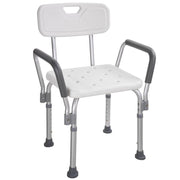 TheLAShop 220lbs Shower Chair for Bathtub with Back and Arms Image