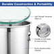 TheLAShop 2 Gallon Degassing Stainless Steel Vacuum Chamber Image