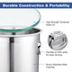 TheLAShop 5 Gallon Degassing Stainless Steel Vacuum Chamber Gasket Lid Image