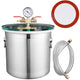 TheLAShop 5 Gallon Degassing Stainless Steel Vacuum Chamber Gasket Lid Image