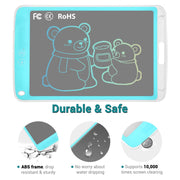 TheLAShop 10" LCD Writing Tablet Colorful Doodle Board with Stylus Image