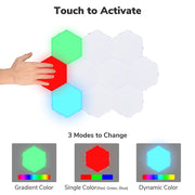 TheLAShop Touch LED Light Kit Wall-mounted RGB Set of 10 Image