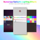 TheLAShop Cololight PLUS Smart Lights 7-Panel with Controller and Base Image