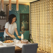 TheLAShop Curtain String Lights for Indoor Outdoor Bedroom APP & Remote Image