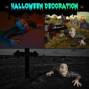 TheLAShop 31x12x10in Halloween Prop Groundbreaker Graveyard Zombie Image