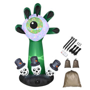 TheLAShop 6ft Halloween Inflatables Monster Hand Eyeball Color Changing Image