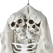 TheLAShop 5.4ft Halloween Decoration Twin Conjoined Skeleton Two Headed Image