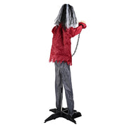 TheLAShop 5ft Animated Halloween Zombie Sound & Touch Activated Image