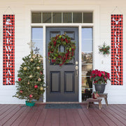 TheLAShop Christmas Decorations Door Signs Merry Christmas 2-Pack Image