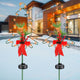 TheLAShop Solar Christmas Tree Stake Lights 2ct/Pack, Pine Cones Image