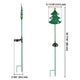 TheLAShop Solar Christmas Tree Stake Lights 2ct/Pack Image