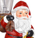 TheLAShop Resin Santa Figurine with Edison Bulb 10" Battery Operated 2ct/pk Image