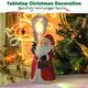 TheLAShop Resin Santa Figurine with Edison Bulb 10" Battery Operated 2ct/pk Image