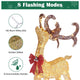 TheLAShop 4 ft Lighted Reindeer Outdoor Decor 1-piece(Buck) Image