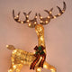 TheLAShop Lighted Deer Family Christmas Outdoor Decoration 3-Piece Image