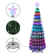 TheLAShop Artificial Christmas Tree Multi-Color Changing APP Control, 5ft Image