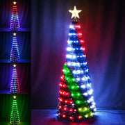 TheLAShop Artificial Christmas Tree Multi-Color Changing APP Control Image