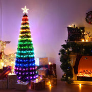 TheLAShop Artificial Christmas Tree Multi-Color Changing APP Control Image