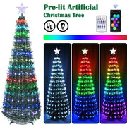 TheLAShop Artificial Christmas Tree Multi-Color Changing APP Control Image