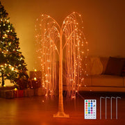 TheLAShop 5 foot Twinkle Willow Tree Multicolor Changing with Remote Image