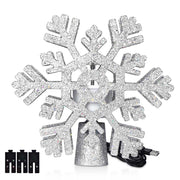 TheLAShop Christmas Tree Star Snowflake Topper Projector, Snowflake Image