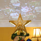 TheLAShop Christmas Tree Star Snowflake Topper Projector Image