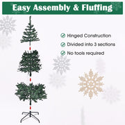 TheLAShop 7.5 ft Realistic Christmas Tree Home Decoration Image