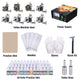 TheLAShop 8 Machines Tattoo Kit Power Supply 40 Inks Image