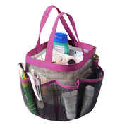 TheLAShop 8-Pocket Shower Caddy Mesh Quick Dry Travel Tote Image