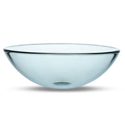 TheLAShop 16 inch Glass Vessel Sink Round Bathroom Vanity Basin Image