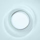 TheLAShop 16 inch Glass Vessel Sink Round Bathroom Vanity Basin Image