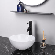 TheLAShop Round Vessel Sink with Pop Up Drain 12" Image