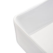 TheLAShop Rectangle Vessel Sink with Popup Drain & Tray 16"x12" Image