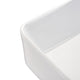 TheLAShop Rectangle Vessel Sink with Popup Drain & Tray 16"x12" Image