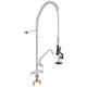 TheLAShop Commercial Pre-Rinse Faucet with Sprayer Deck Mount Image