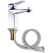 TheLAShop Bathroom Faucet Single Handle Hot & Cold, 7"H Image