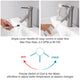 TheLAShop Bathroom Faucet Single-Hole Hot & Cold 7.5"H Image