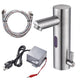 TheLAShop Motion Sensor Touchless Faucet Hot & Cold 8", Brushed Nickel Image