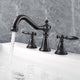 TheLAShop Widespread Bathroom Sink Faucet 2-Handle 6"H, Oil Rubbed Bronze Image