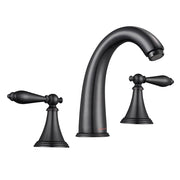 TheLAShop Widespread Bathroom Sink Faucet 2-Handle 6.7"H, Oil Rubbed Bronze Image