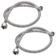 TheLAShop 28" Faucet Connector Hoses 3/8 in. Comp x 1/2 in. FIP Image