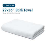 TheLAShop Hotel Bath Towel White 29"x56" Spun Cotton 600gsm Image