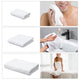 TheLAShop 3Pcs Bathtub Towel Sets White Hotel Towel Hand Face Image