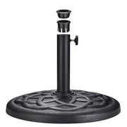 TheLAShop 20-lb Umbrella Base Resin Concrete Stand for Poles 2 3/16" Image