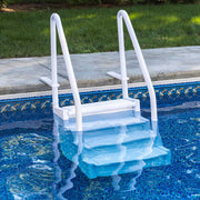 TheLAShop Above Ground Pool Steps Ladder Image