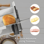 TheLAShop 7.5" Electric Meat Slicer for Jerky Beef Sausages Cheeses Image